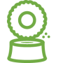 Stump Grinding Icon (Green)