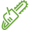 Tree Removal Icon (Green)